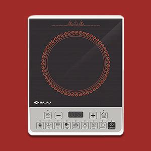 Buy Bajaj Majesty ICX Pearl 1900W Induction Cooktop with Pan sensor and ...