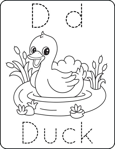 D Is For Duck And Dog: A Fun Alphabet Guide For Toddlers
