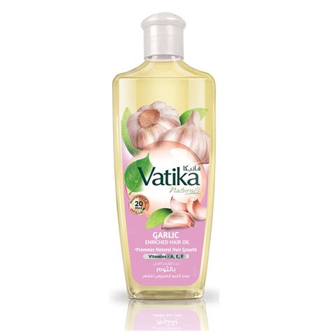 Buy Dabur Vatika Garlic Enriched Hair Oil 300ml Promotes Natural Hair ...