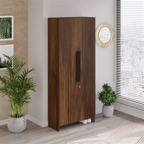 Wooden Shoe Rack, Shoe Stand Wooden, Shoe Rack With Door — Bluewud