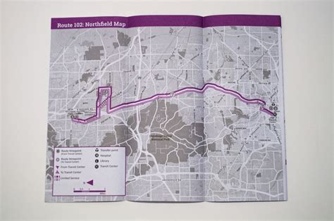 metro rta maps and schedules — caite brown | graphic design
