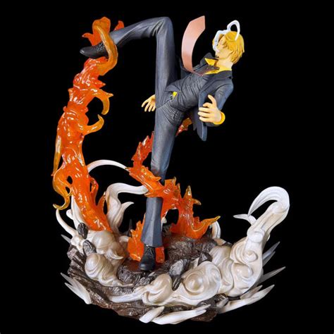 Buy Online Fire Leg Sanji 32 cm Inferno Kick One Piece Battle Statue ...