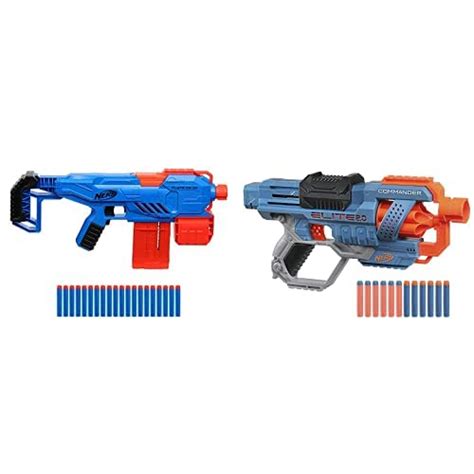 Nerf Alpha Strike Flyte CS-10 Motorised Blaster – 10-Dart Clip-Fed ...