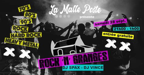 rock n granges, MALLE POSTE Warneton, Comines-warneton, 28 September to ...