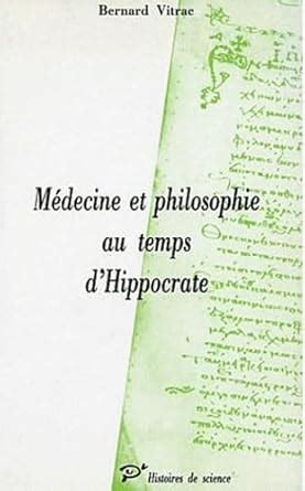 Amazon.in: Buy Medecine et philosophie au temps d hippocrate Book ...