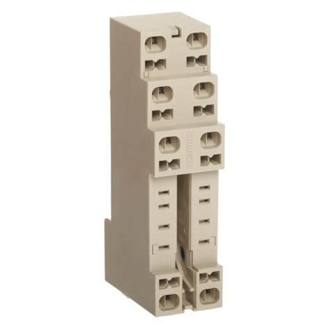 PYF08S Omron | Omron MY2 8 Pin 250V ac DIN Rail Relay Socket, for use ...