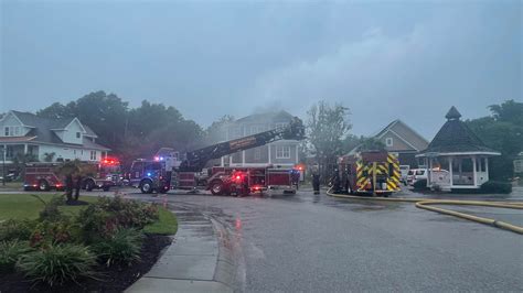 Lightning strikes cause 4 structure fires in North Myrtle Beach | WBTW