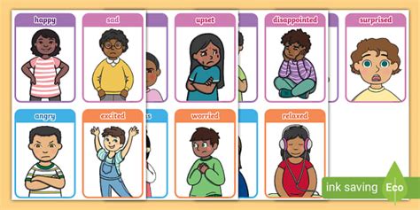 Feelings Flash Cards – Emotions Resource for Children