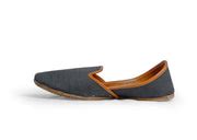 Mogambo Charcoal Denim Base Jutti | Pastels & Pop