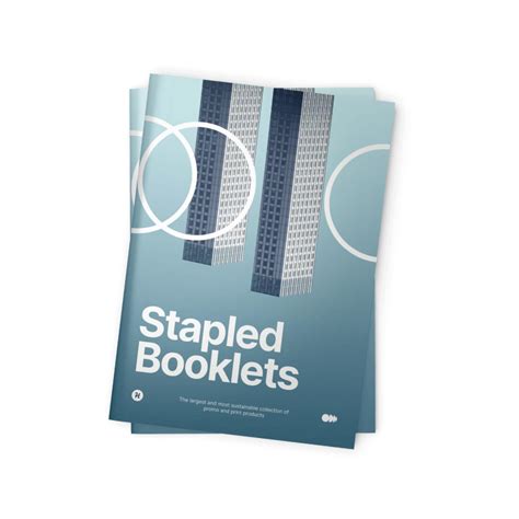Custom Saddle Stitched Booklets | Stapled Booklet Printing