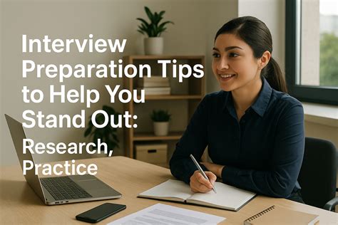 Interview Preparation Tips to Help You Stand Out: Research, Practice ...