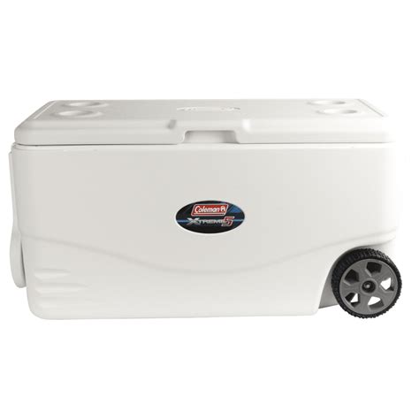 Coleman 100 QUART XTREME® 5 Day Heavy-Duty Cooler With Wheels, Blue