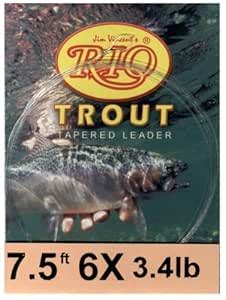 RIO Trout Leader (knotless) : Amazon.in: Sports, Fitness & Outdoors
