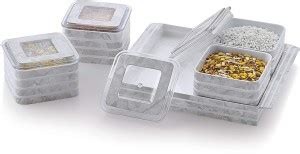 Tedemel Costa White-001 Container Serving Set Price in India - Buy ...