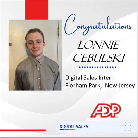 I am excited to announce that I have accepted an offer with ADP as a Digital Sales Intern in ...