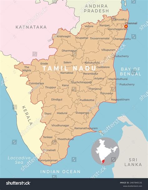 Tamil Map
