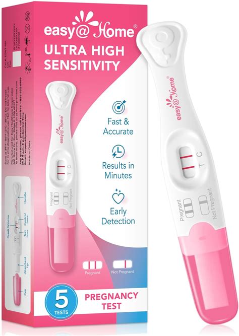 Amazon.com: MomMed Pregnancy Test Kit, 20 HCG Test Strips with 20 Free Urine Cups, Over 99% ...