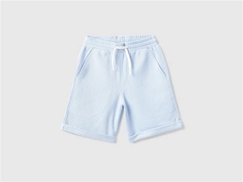 Boys Textured Regular Fit Shorts – United Colors of Benetton Store