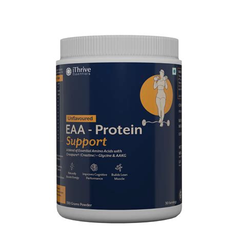 iThrive Essentials EAA Protein Support - with BCAAs, Creapure® Creatine ...