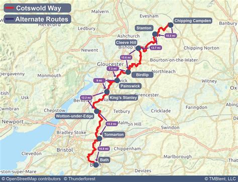 Cotswold Way | Maps & Routes - TMBtent