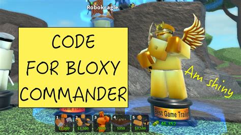 Image result for TDS Code for Bloxy Commander
