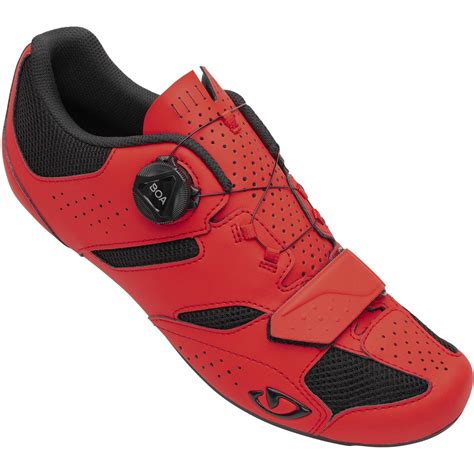 Giro Savix II Road Cycling Shoes (Bright Red) – BUMSONTHESADDLE