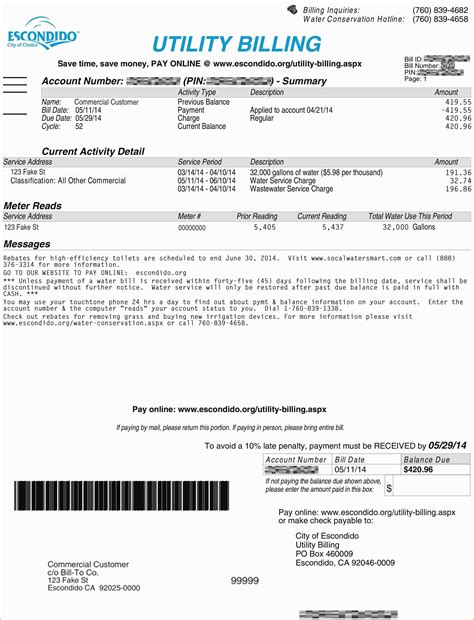 Fake Utility Bill Template Download Free, Web new hampshire drivers ...