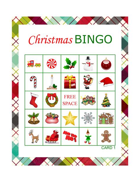 Free printable christmas bingo game cards - robonolf