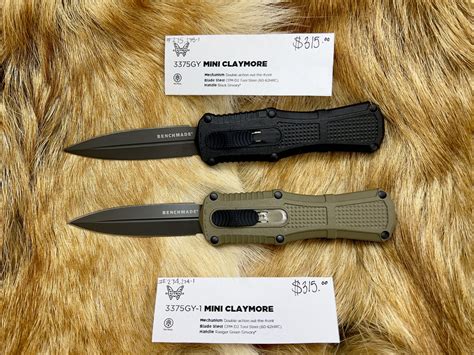 Benchmade MINI Claymore OTF!! | Schuylkill Gun Works