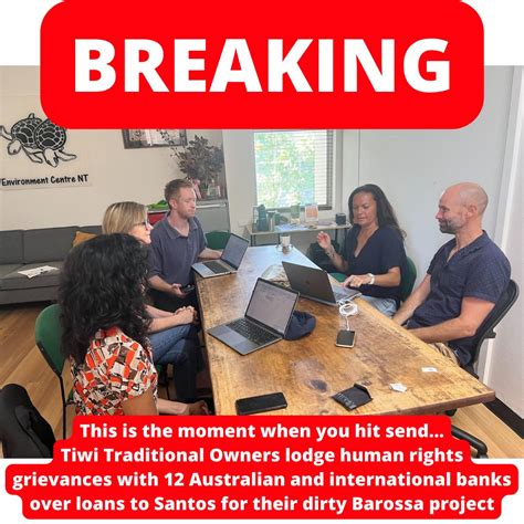 Environment Centre NT on Twitter: "Today, 6 Tiwi Islands TOs and a Larrakia TO filed human ...