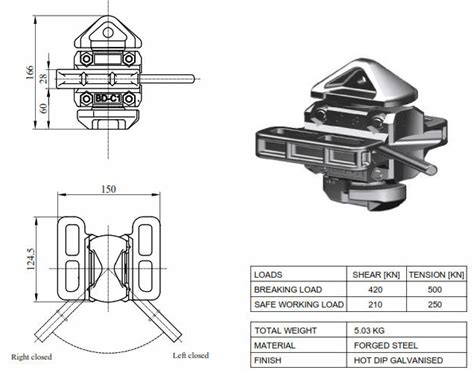 Image result for Container Twist Lock Types