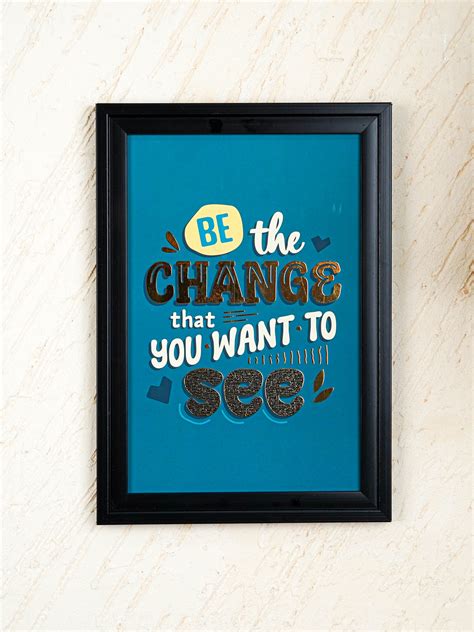 Motivational Quotes Wall Hanging Frames - 10x14 inch - WBG2005-11 – Wedtree