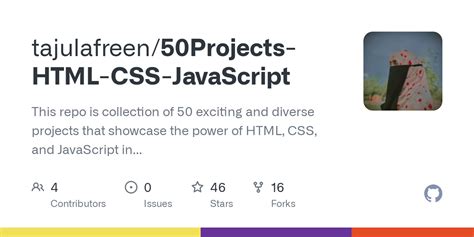 Image result for HTML CSS JavaScript Project GitHub