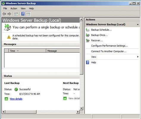 Image result for Restore Windows Server 2008 from Backup
