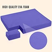 Buy IRIS Balance Pad - Foam Large Yoga Mat Trainer for Physical Therapy ...