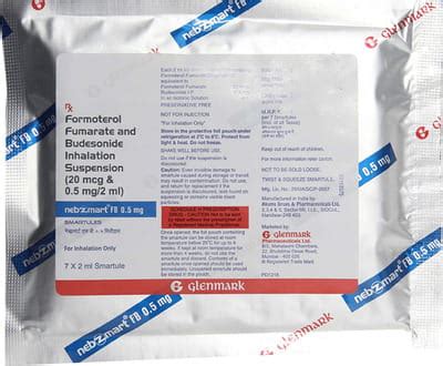 Nebzmart Fb 0.5mg 2ml Packet Of 7 Smartules: Uses, Side Effects, Price ...