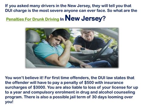 PPT - What Are The Penalties For Drunk Driving In New Jersey ...