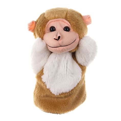 Buy NUOLUX Puppet Hand Kids Animal Puppets Role Play Plush Monkey ...