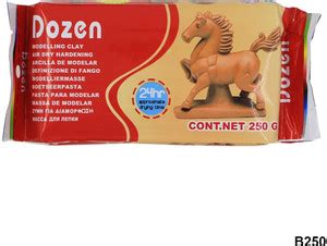 Vintager Dozen Modelling Clay 250g Pack of 1 (Brown) Art Clay Price in ...