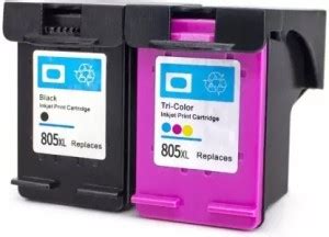 GPN PRINT 805XL COMBO INK CARTR Black + Tri Color Combo Pack Ink ...
