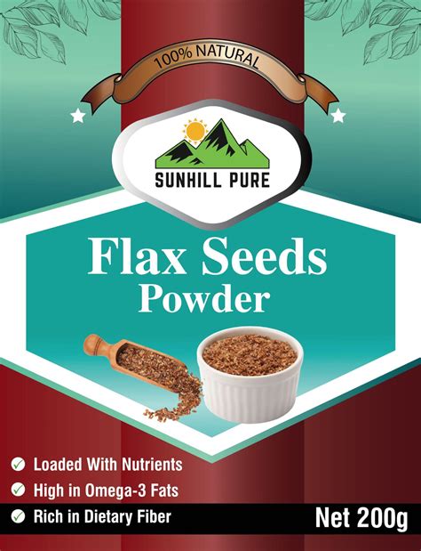 Flaxseed Powder - Sunhill Pure