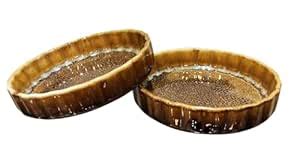 Buy Lemon Tree Round Shape Ceramic Stoneware Snack/Pie/Dessert Serving ...