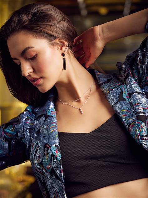 Athena Blue Sequined Front Open Casual Blazer – Athena Lifestyle