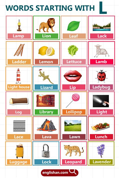 Words That Start With L: 500+ Vocabulary Picks for You