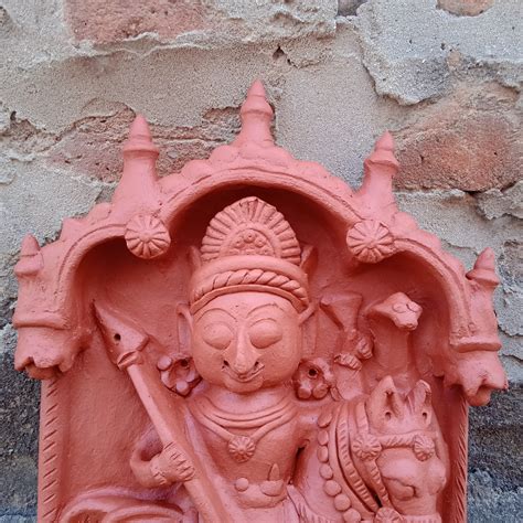 Terracotta god on Horse Panel – Prosperitymirra