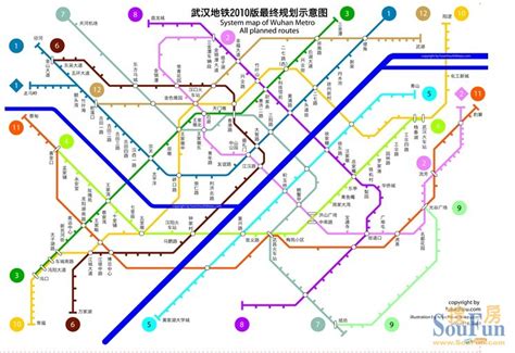 武汉地铁线路图下载-2017年武汉地铁高清线路图最新版下载-绿盟