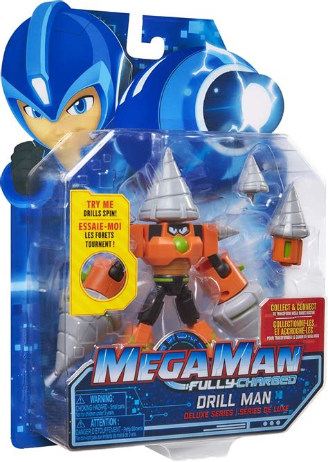Mega Man Fully Charged Jakks Pacific Fully Charged – Deluxe Drill Man ...
