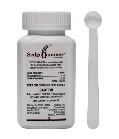 Buy SedgeHammer WP Turf Herbicide for Nutsedge/Weeds - Won't Harm ...