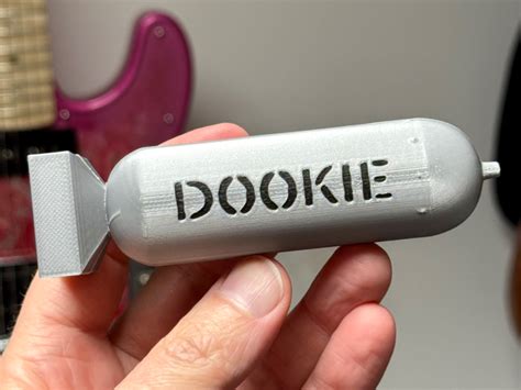 Green Day - Dookie album art bomb / missile by Dave W - MakerWorld