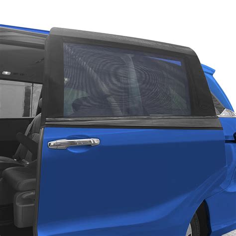 2 Packs Mesh Car Window Screen for MPV Sliding Door,Single Layer Sun Shade for Large Square Car ...